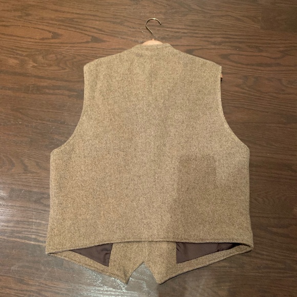 Men's sleeveless wool vest - Picture 2 of 7